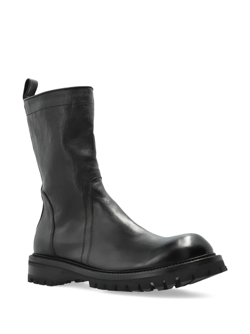 Rick Owens Concordians Army Creeper zip-fastening boots Black