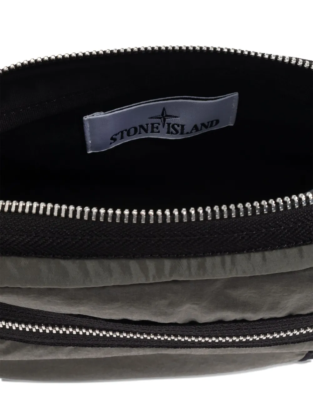 Stone Island Heuptas met ritssluiting en logopatch Groen