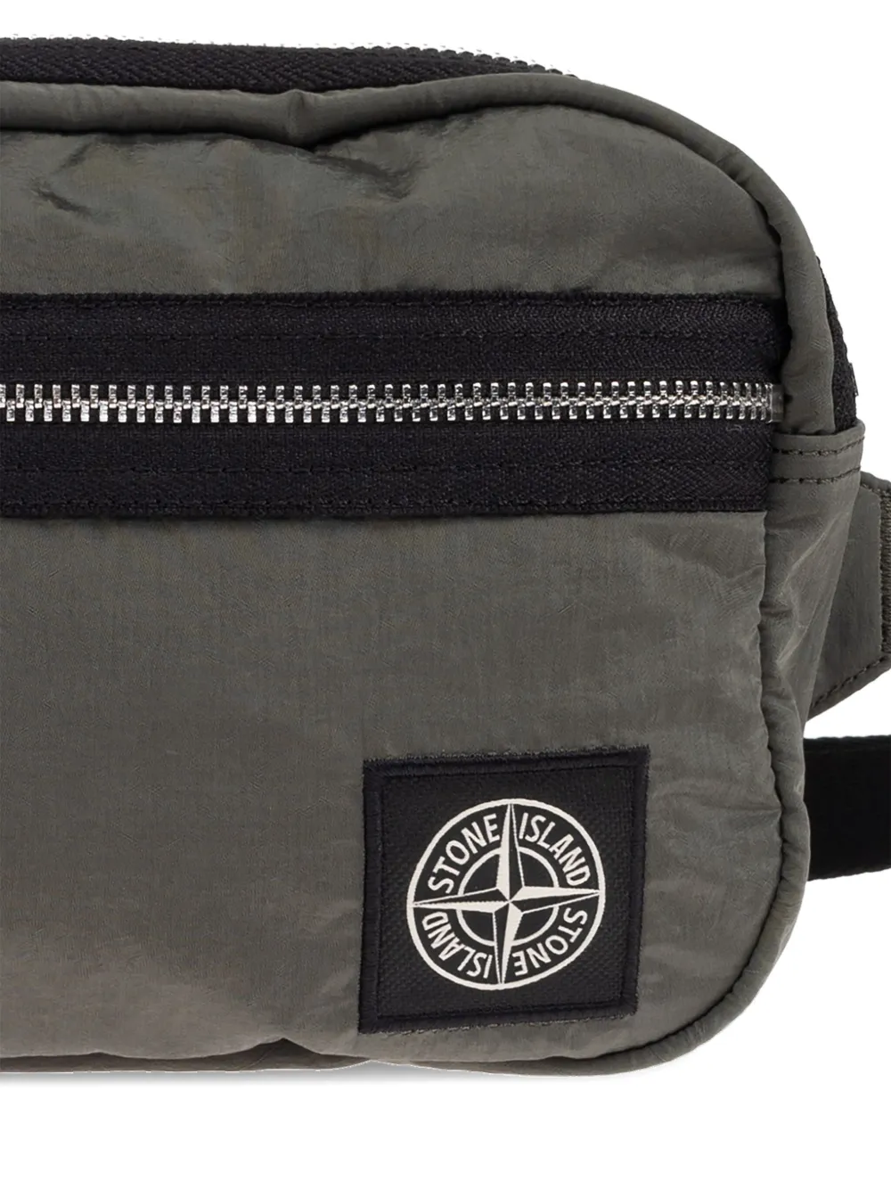 Stone Island Heuptas met ritssluiting en logopatch Groen