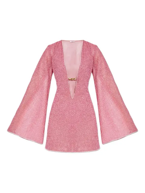 Oséree bell-sleeve mini dress