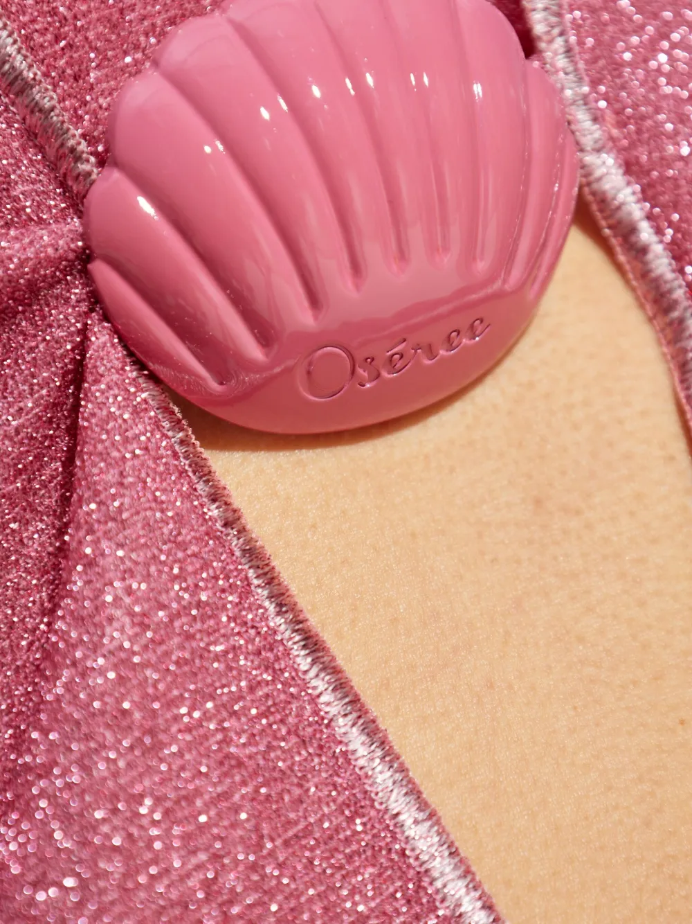 Oséree Mini-jurk met klokmouwen Roze