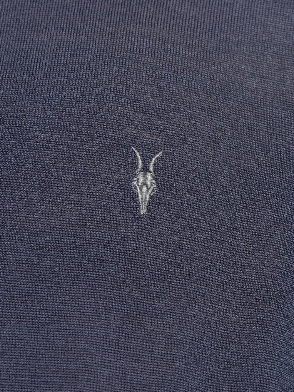 AllSaints short-sleeves logo polo shirt Blauw