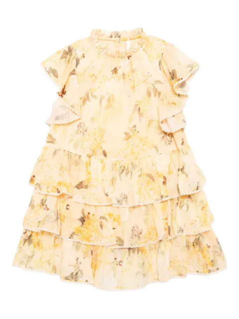 ZIMMERMANN Kids فستان 'كاسكاديان سوينغ'