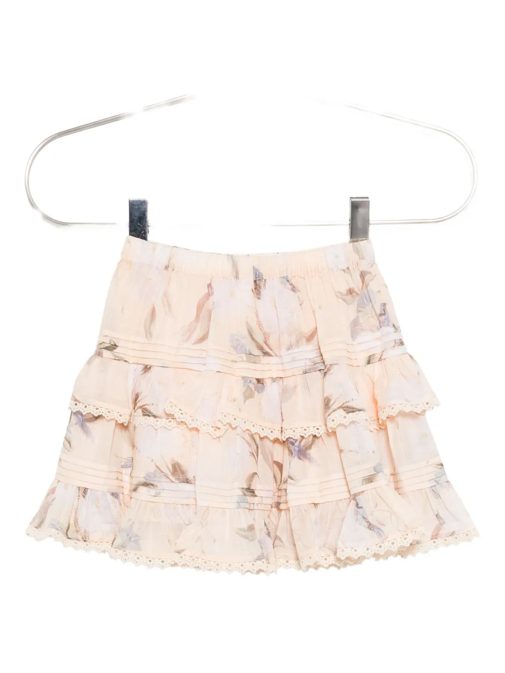 ZIMMERMANN Kids Cascadian rok Beige