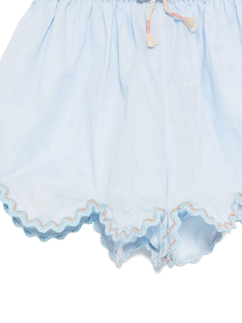 ZIMMERMANN Kids Cascadian shorts Blauw