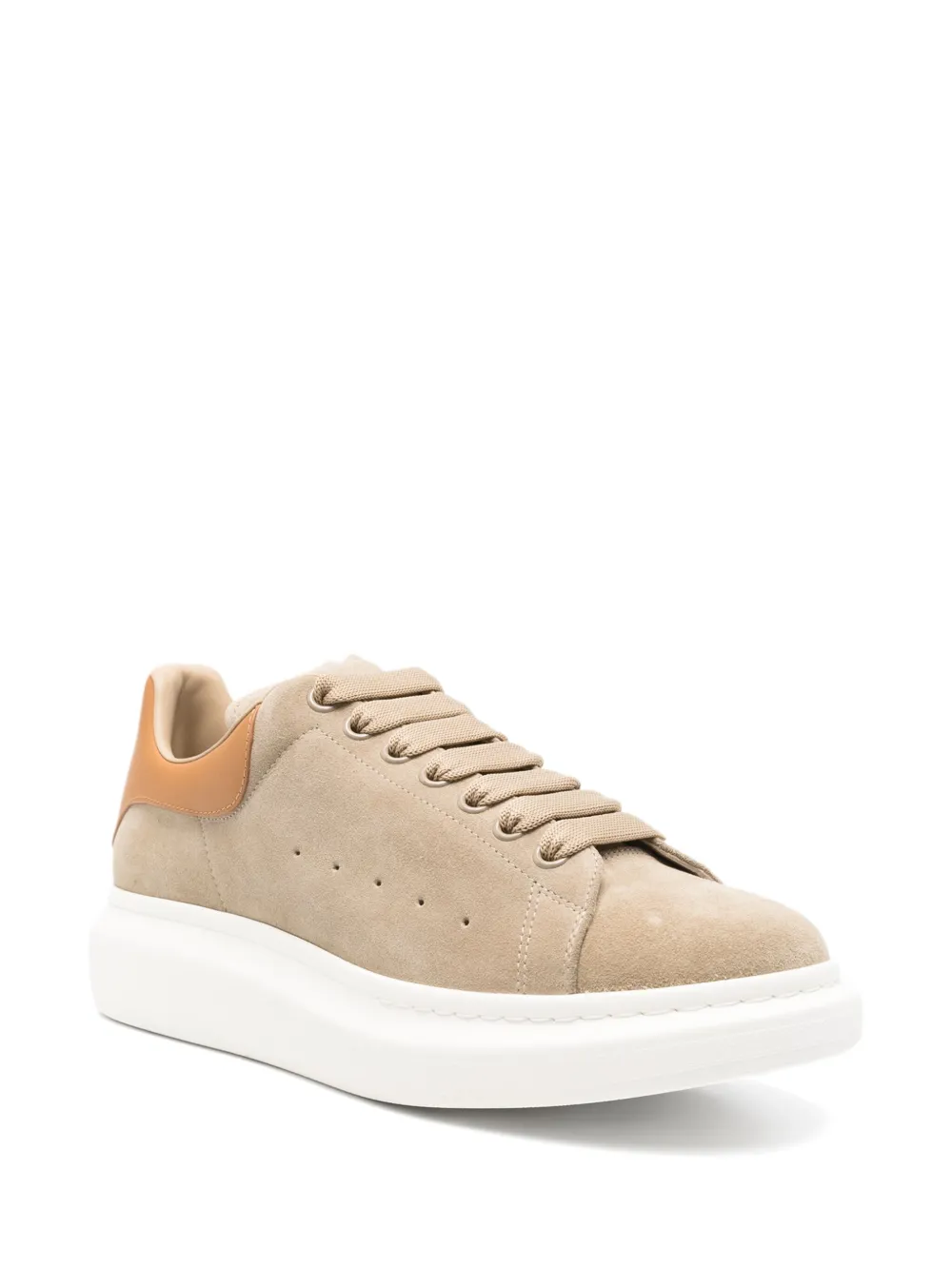 Alexander McQueen baskets Oversized en daim | Baskets basses | Image 2
