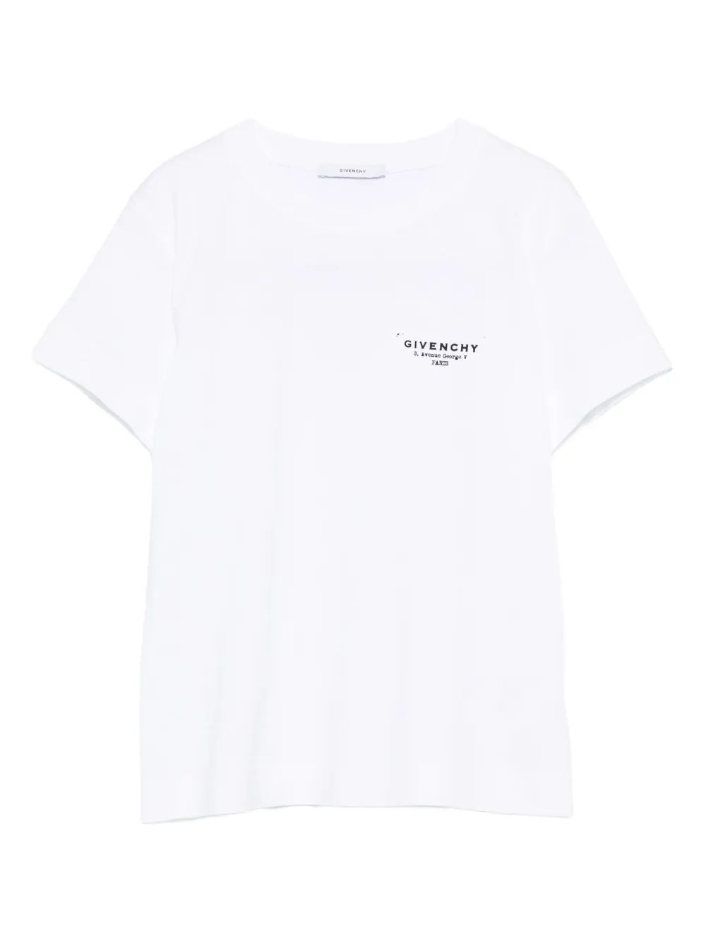 Givenchy T-shirt met logoprint Wit