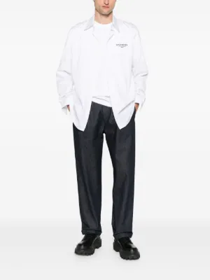 GIVENCHY ジバンシー テーラードジャケット 羽織り ストライプ グレー ウィメンズ・デザイナー コレクション | GIVENCHY JP