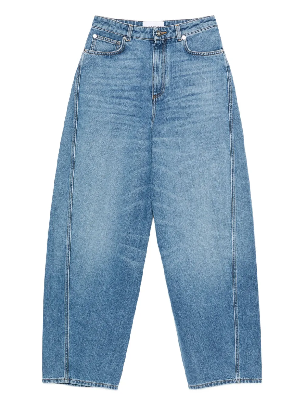 Givenchy logo-patch jeans 420 MEDIUM BLUE