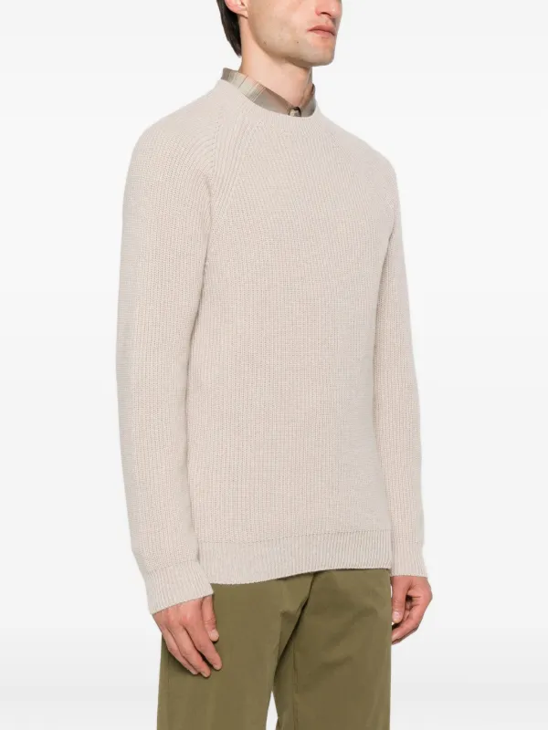 Zanone raglan-sleeve Cashmere Sweater | Neutrals | FARFETCH ID