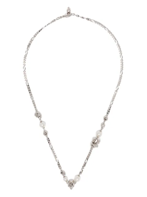 Alexander McQueen skull-charm curb-chain necklace