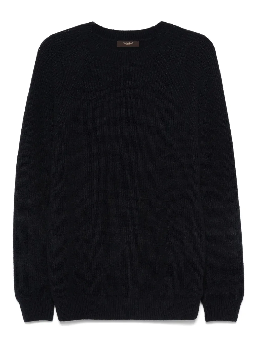 Zanone raglan-sleeves cashmere sweater Blauw