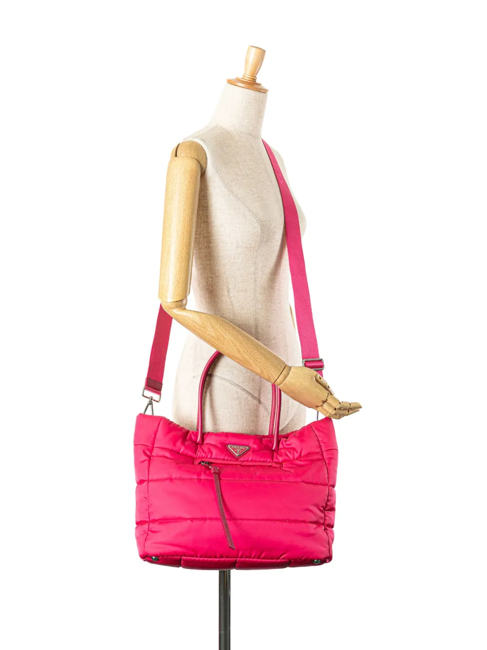 Prada Pre-Owned 2013-2024 Tessuto Bomber Tote satchel | Pre-Owned | Image 2