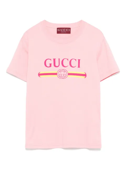 Gucci T-Shirt mit Logo-Print