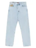 Gucci GG canvas insert jeans - Blue