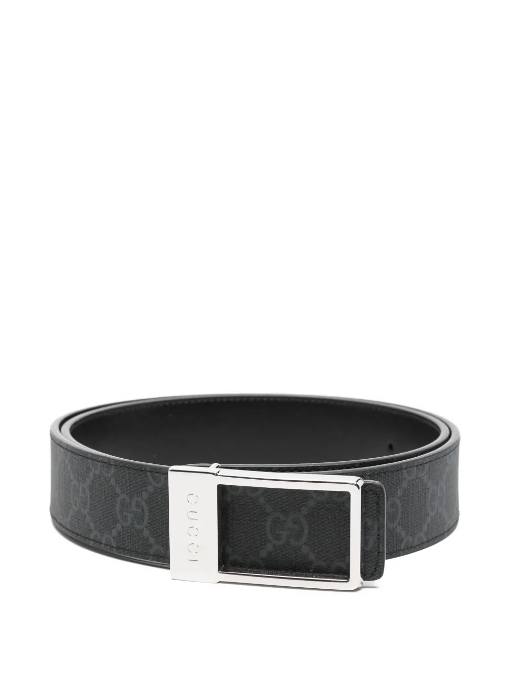 Gucci GG-monogram buckle belt | Black | Image 1