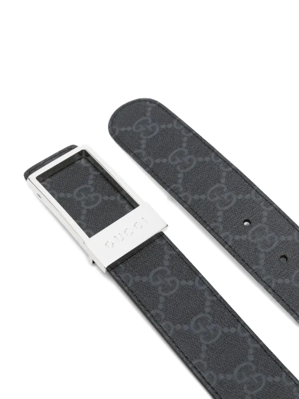 Gucci GGモノグラム バックルベルト | ブラック | FARFETCH JP