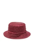 Gucci GG-pattern bucket hat - Red