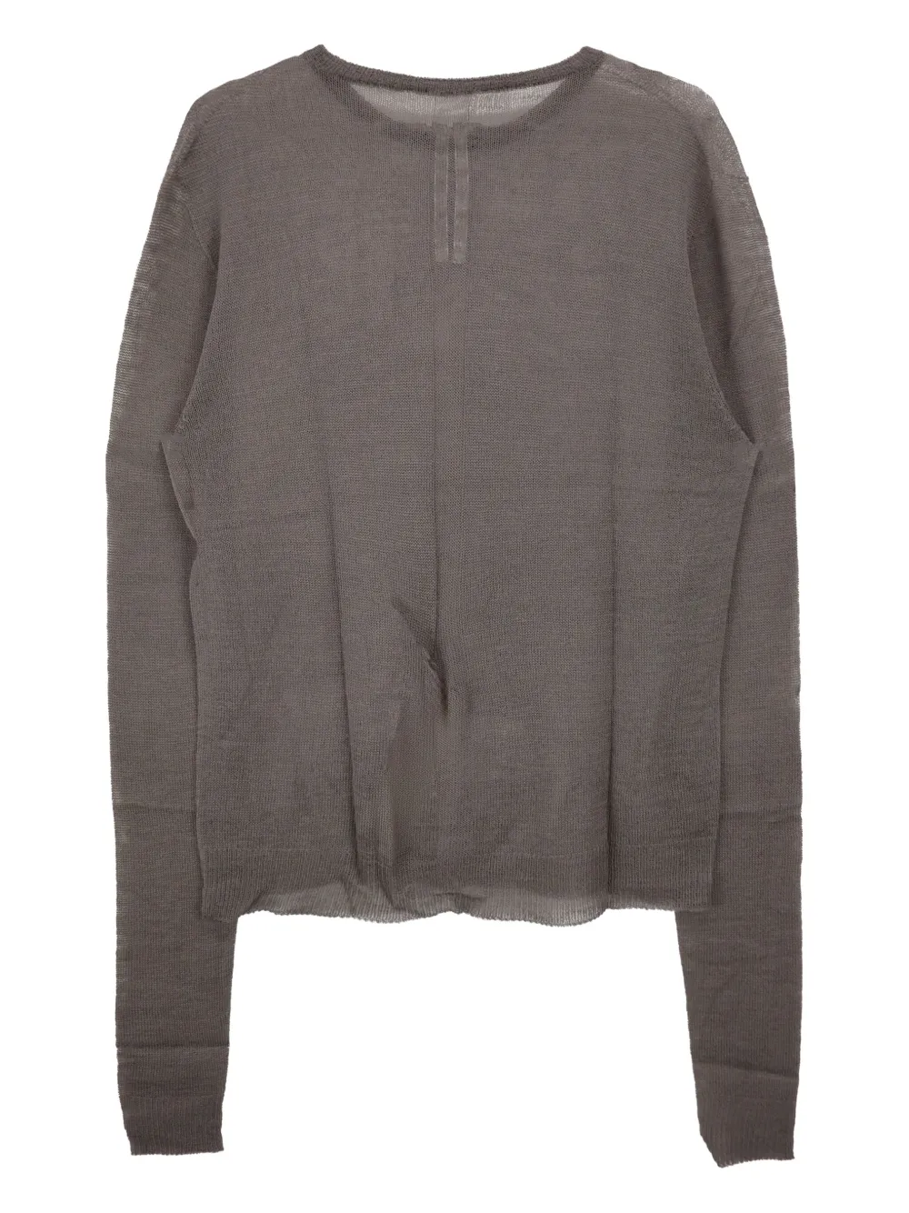Rick Owens raw-edge wool sweater | T-Shirts | Image 2