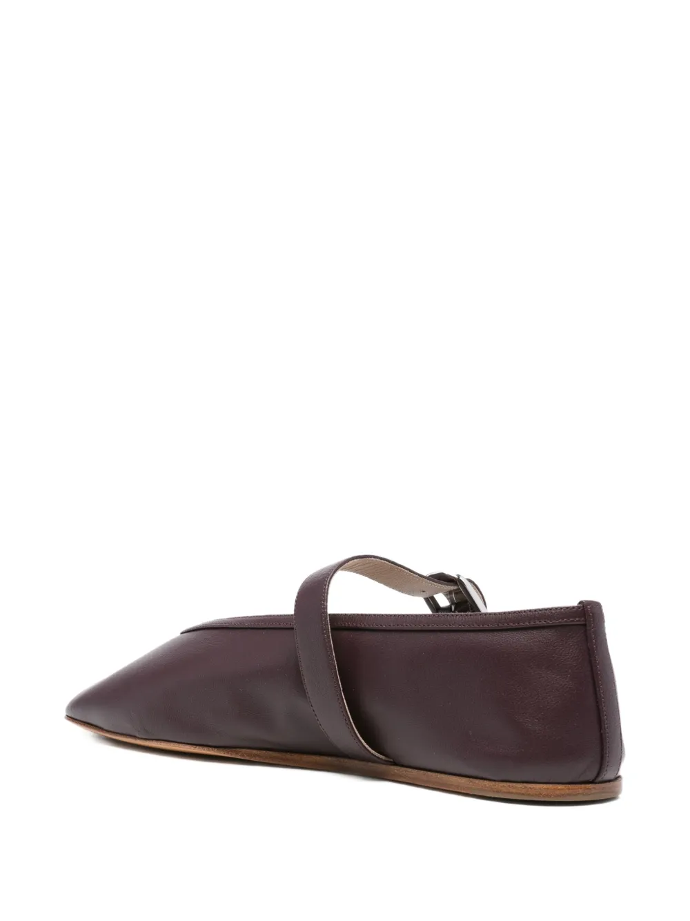 Le Monde Beryl Stella ballerina's met gespsluiting Rood