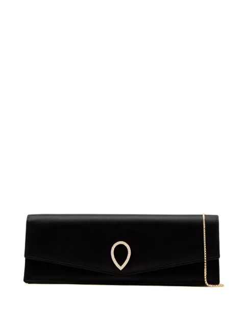 Jennifer Chamandi satin clutch bag
