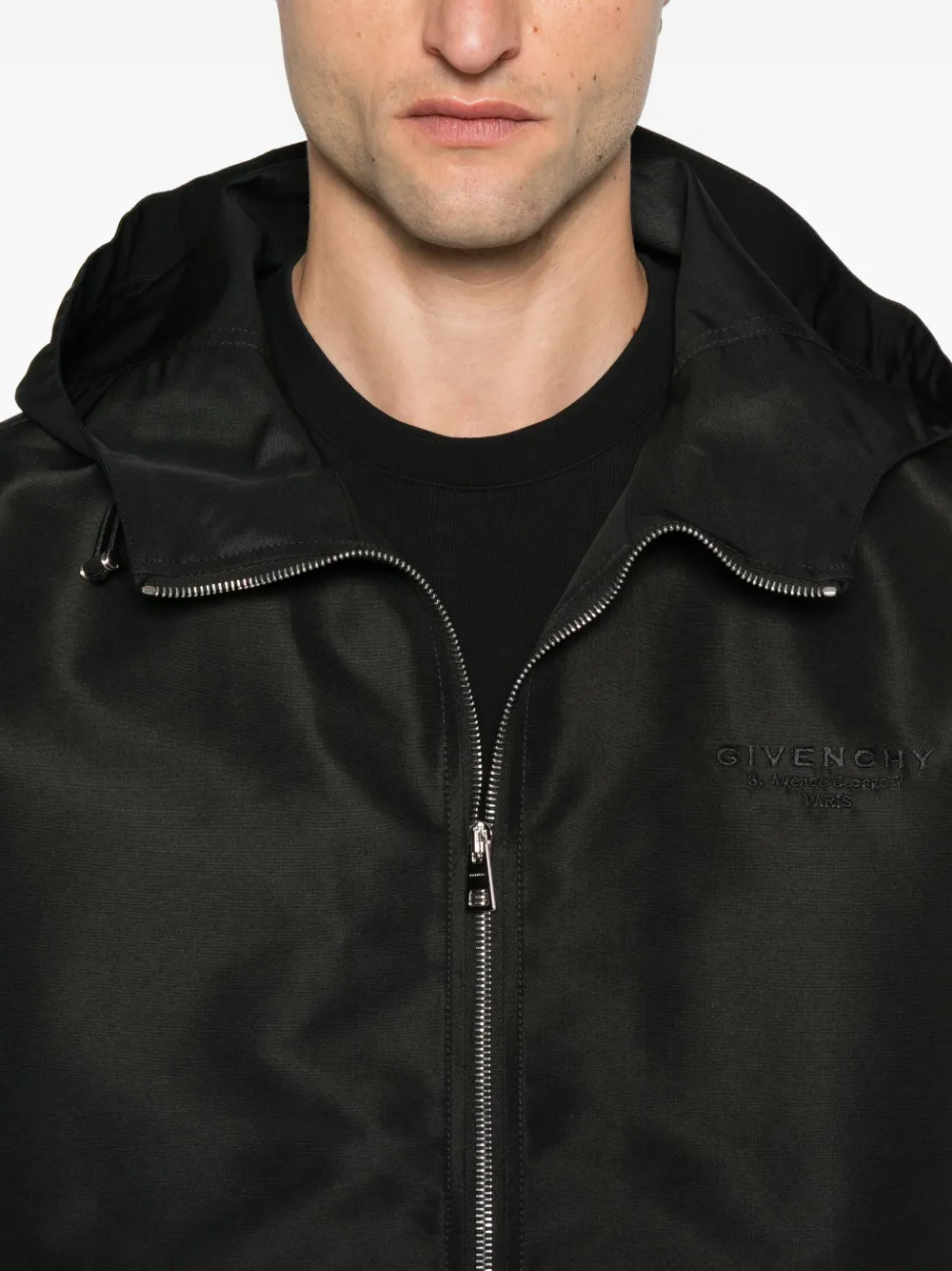 Givenchy Jack met capuchon en rits Zwart