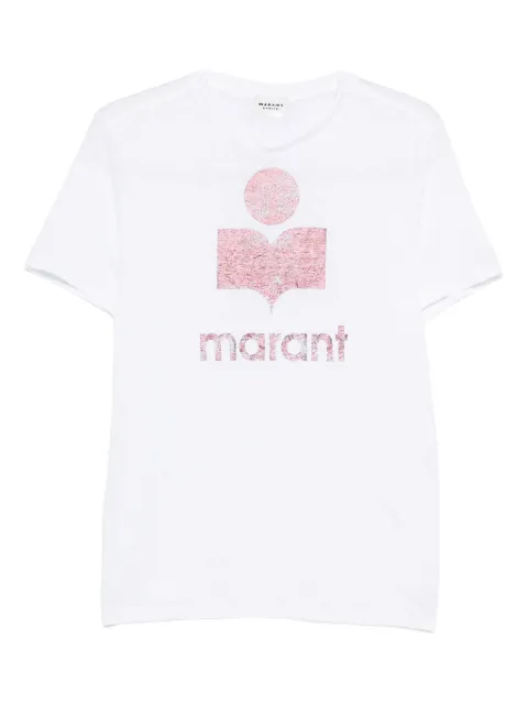 MARANT ÉTOILE Koldi logo-print linen T-shirt