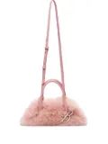 Blumarine charms faux-fur tote bag - Pink