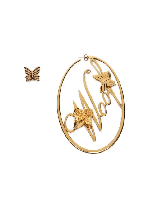 Blumarine butterfly-detailed earrings