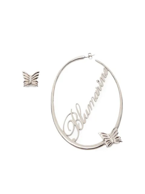 Blumarine logo-lettering earrings