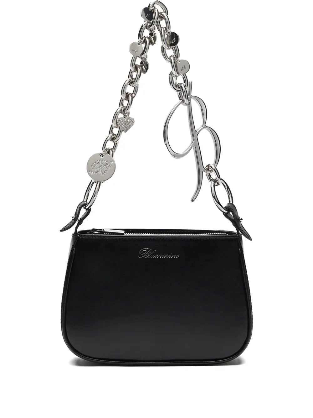 Blumarine Toy Regular shopper met bedel Zwart