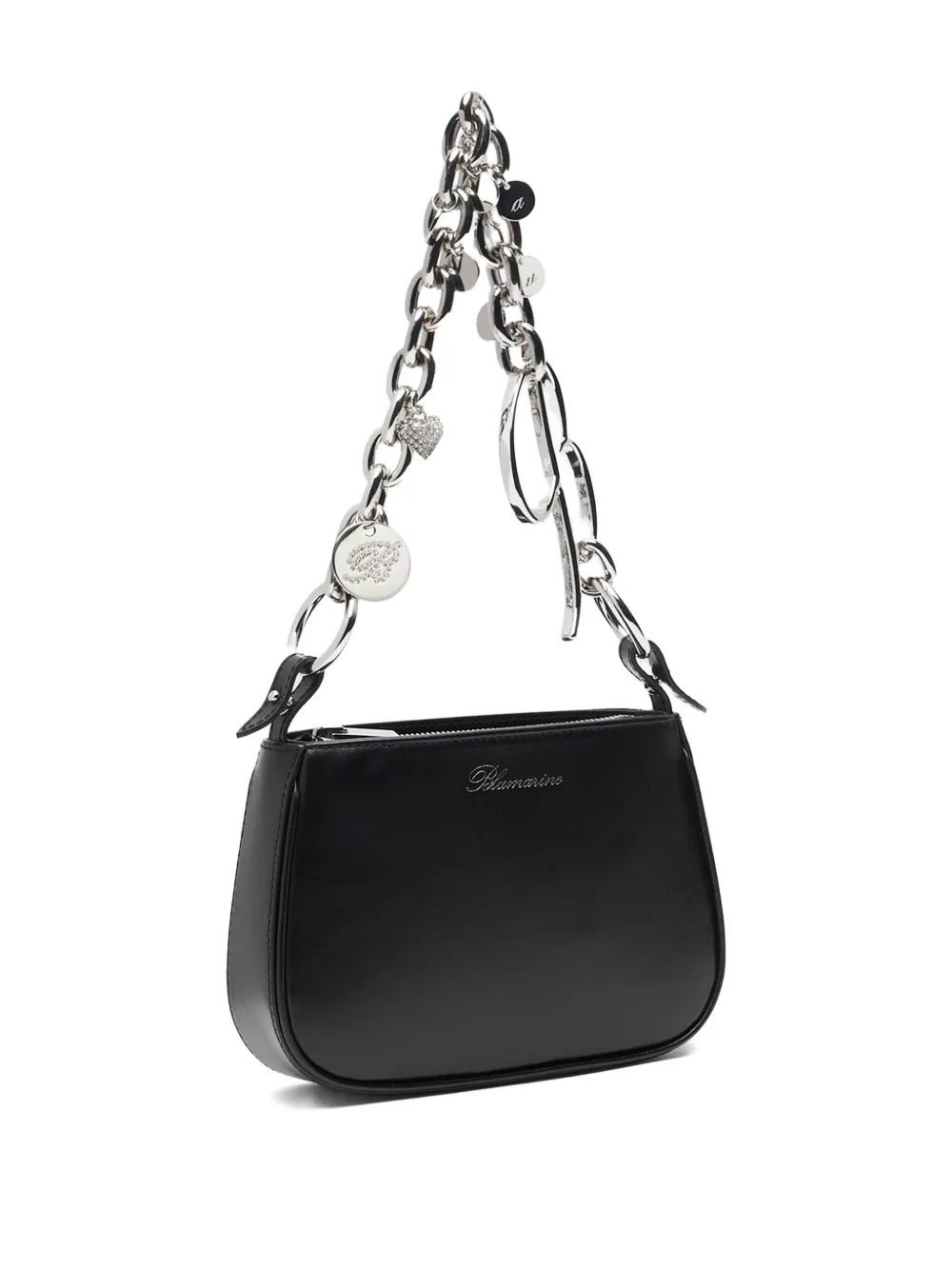 Blumarine Toy Regular shopper met bedel Zwart