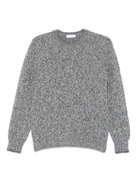 Gran Sasso speckled wool crew-neck sweater