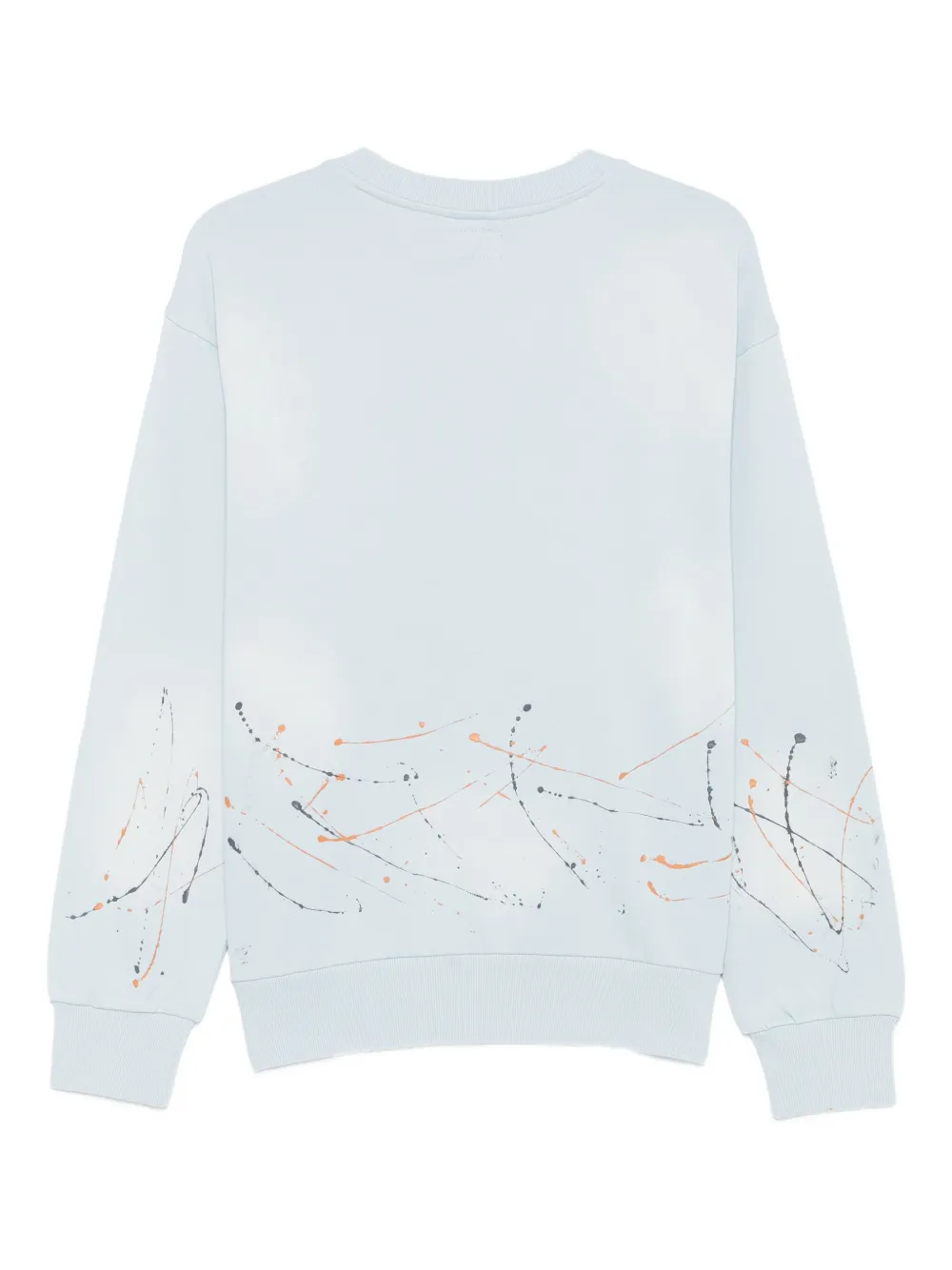 EVISU Sweater met zeemeeuw Blauw