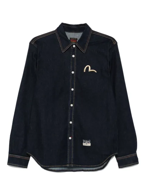 EVISU Hakutaku denim shirt