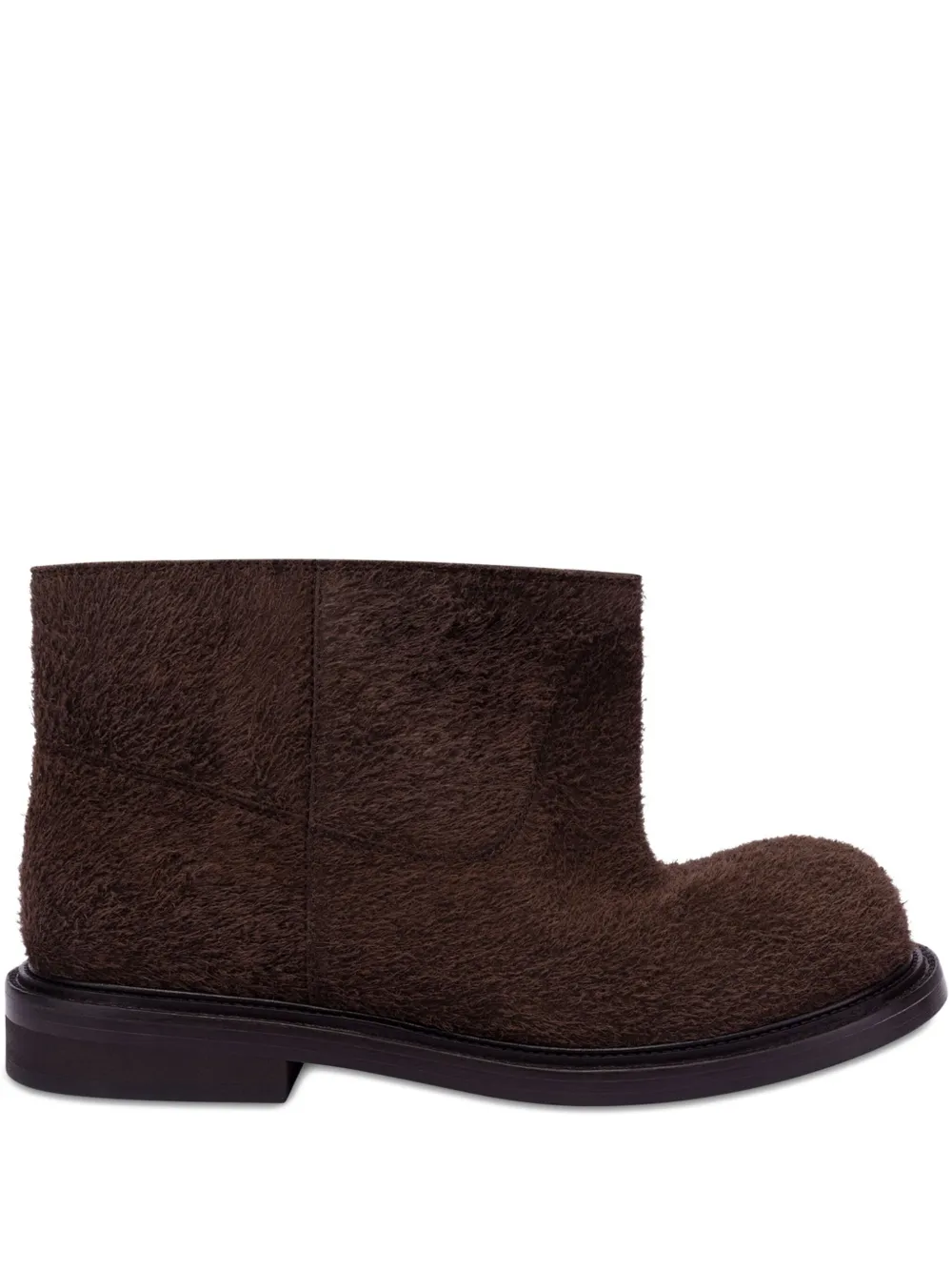 Moschino calf-hair ankle boots | Brown | Image 1