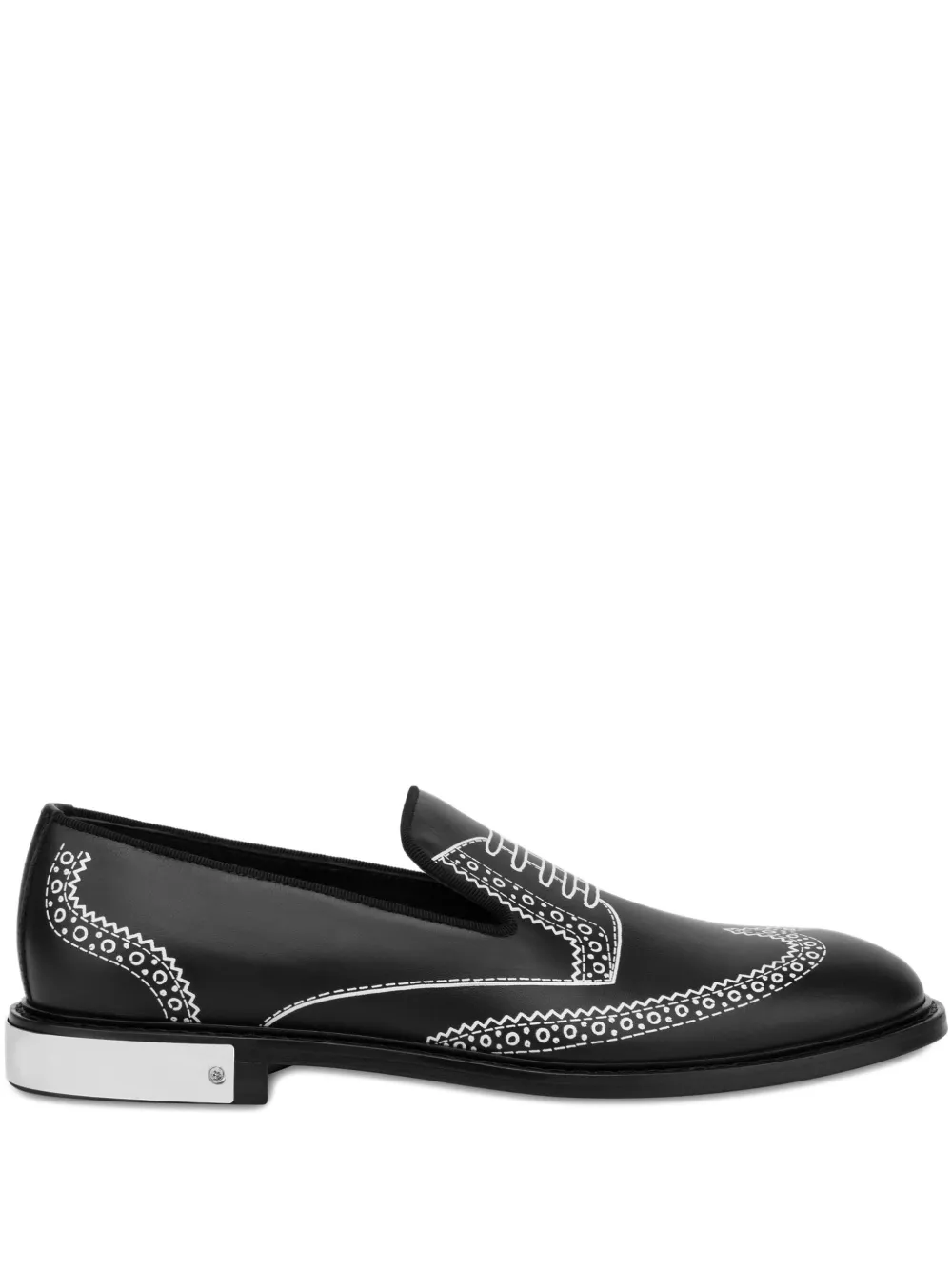 Moschino mocasines slip-on | negro | Image 1