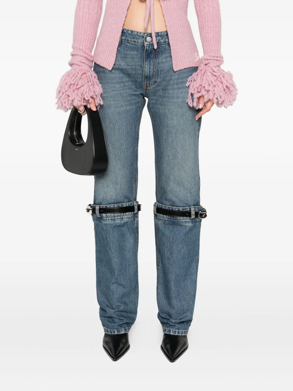 Coperni Hybrid denim broek Blauw