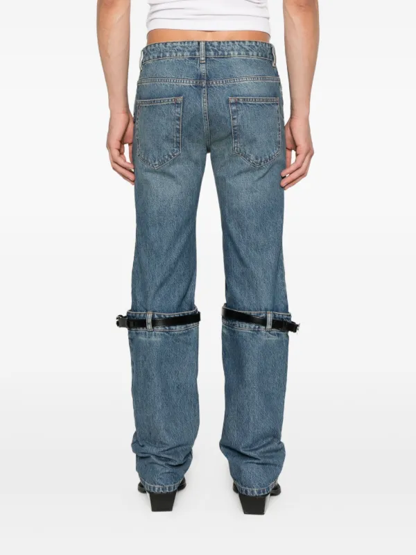 COPERNI コペルニ　ハイブリッドジーンズ Coperni ハイブリッド デニムパンツ | ブルー | FARFETCH JP