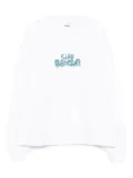 Bonsai Ciao Bonsai crew-neck sweatshirt - White