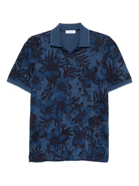 Gran Sasso playera tipo polo con estampado floral