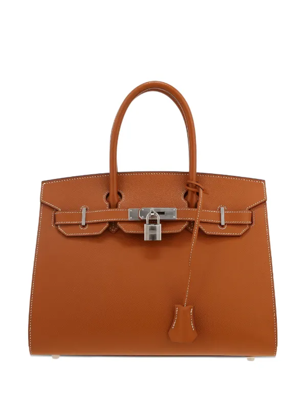 Hermès Pre-owned Birkin 30 Handbag in Brown