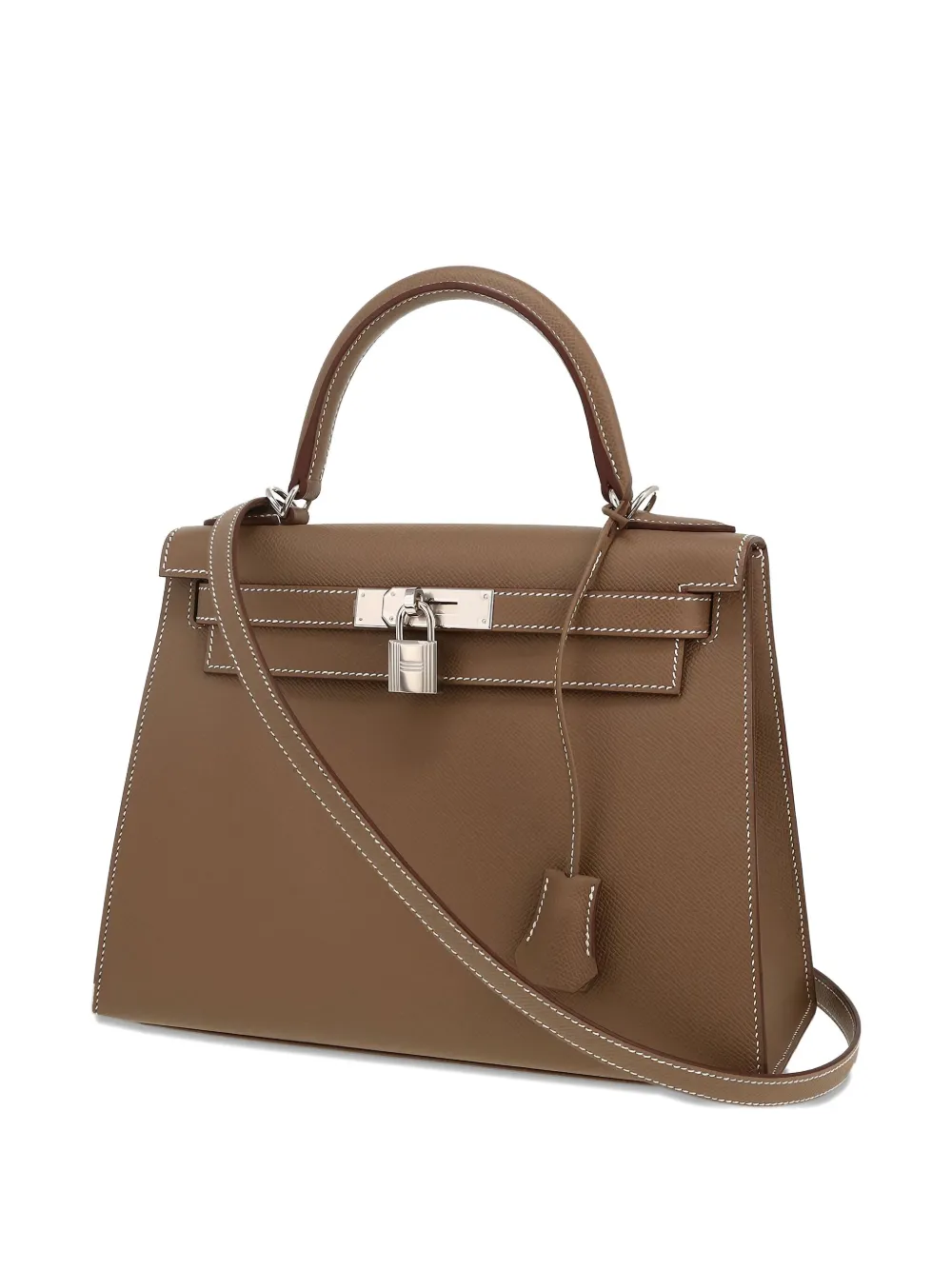 Pre-owned Hermes Structured Handbag