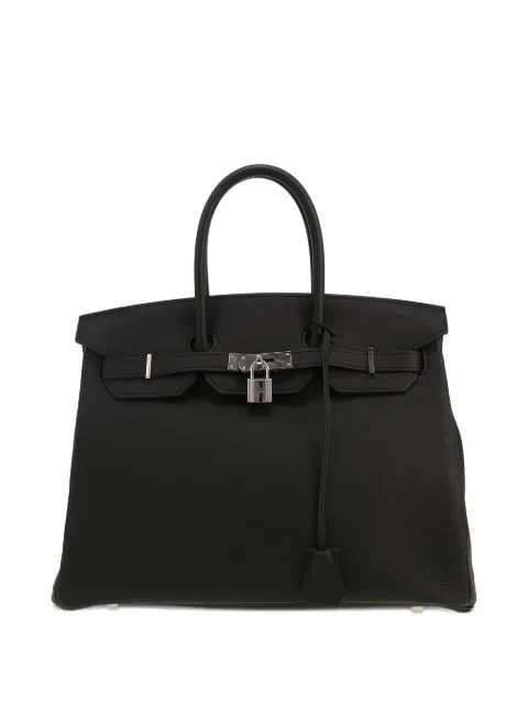 Hermès Pre-Owned leather birkin bag