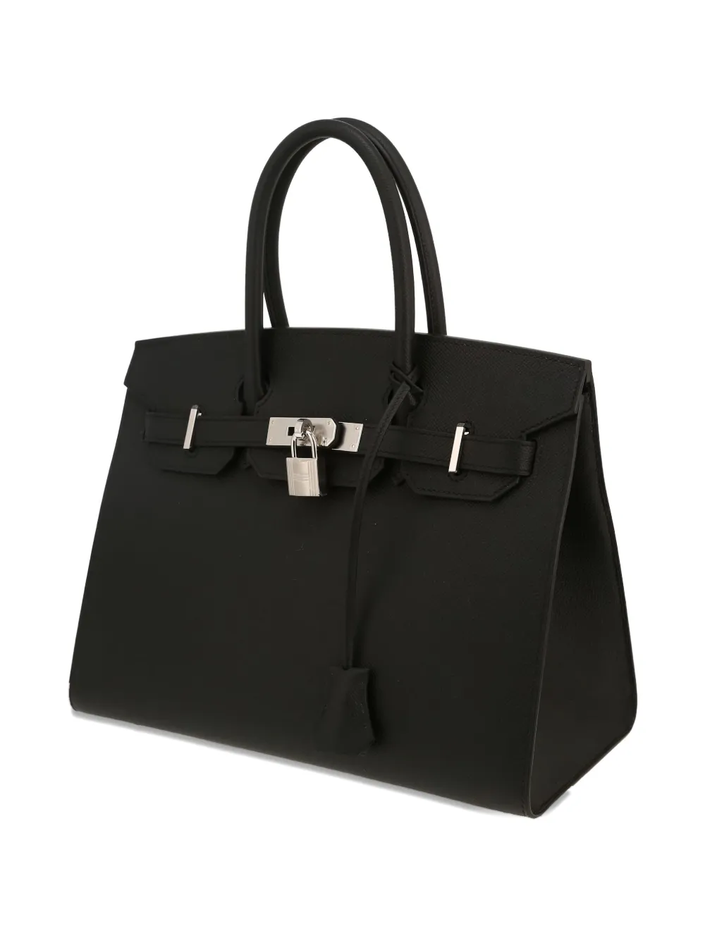 Hermès Pre-Owned padlock detail structured handbag | Pre-Owned | Image 2