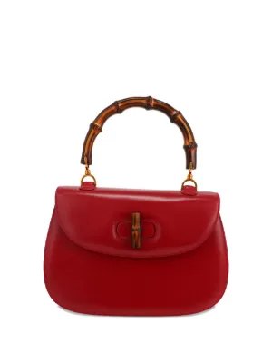 Gucci Pre-Owned バンブー ハンドバッグ | レッド | FARFETCH JP
