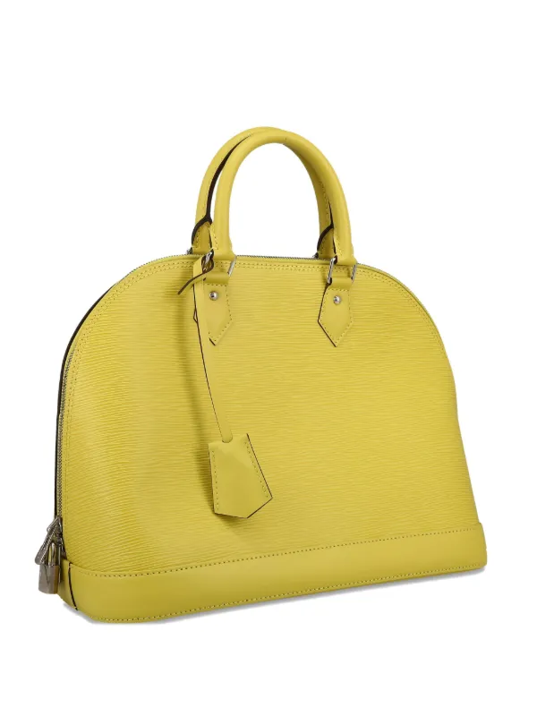 Louis Vuitton Pre-Owned Alma ハンドバッグ L | イエロー | FARFETCH JP