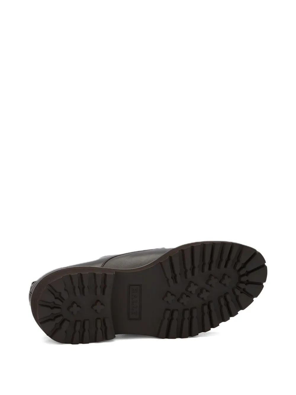 Bally lace-up leather derby shoes Brown