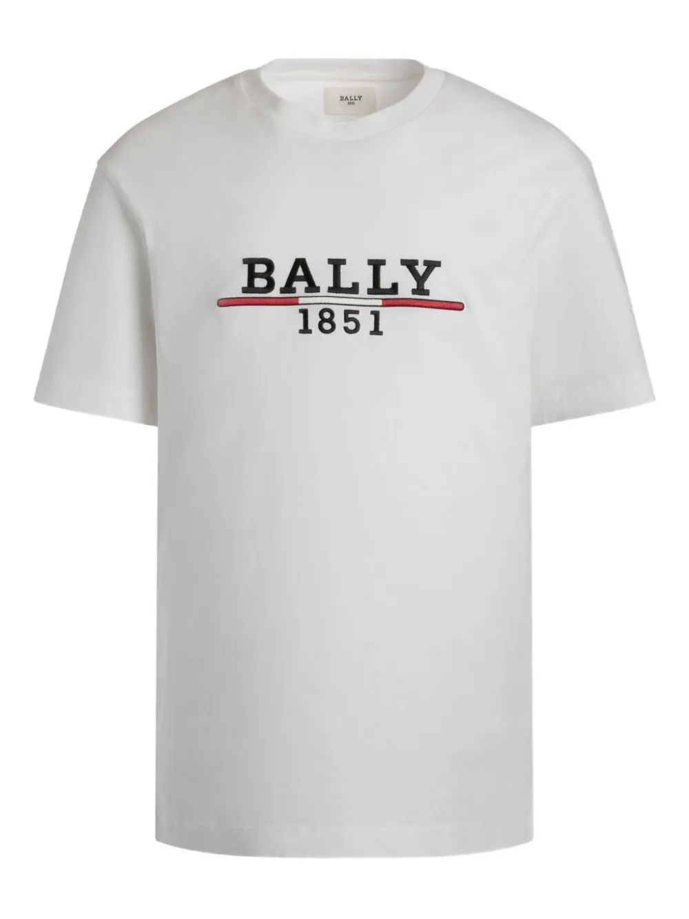 Bally playera con logo bordado | blanco | Image 1