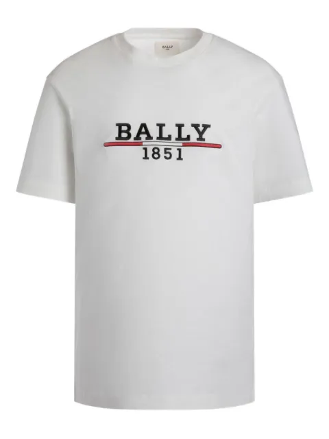 Bally playera con logo bordado